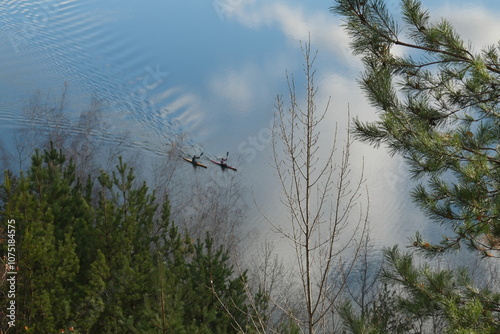 lake in the forest