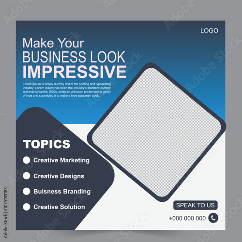 Marketing Social Media Post Design