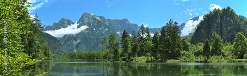 Εκτύπωση καμβά Der Almsee in Oberösterreich