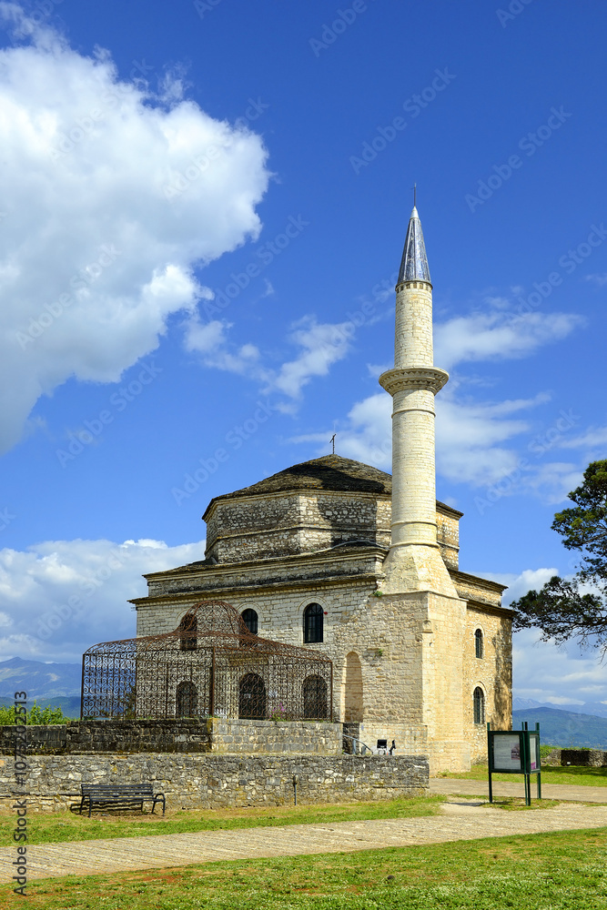 The Tomb of Ali Pasha - His decapitated body was buried there in 1822, and Fetiyie mosque, Castle of Ioannina - The castle in Ioannina contains a number of monuments and museums, Greece