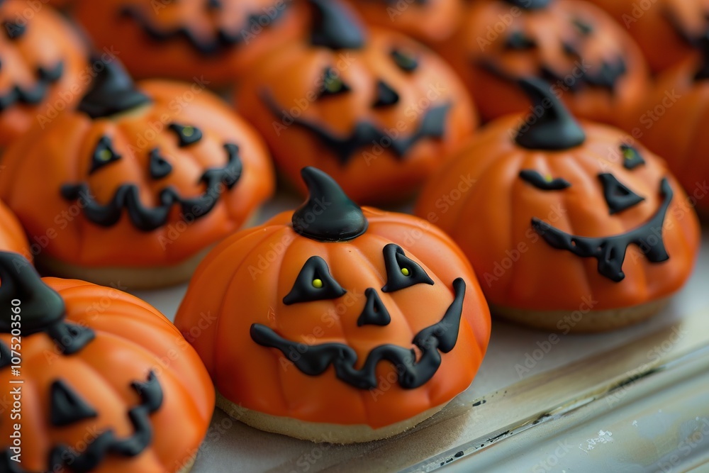photographed pumpkin shaped halloween cookies photographed pumpkin shaped halloween cookies