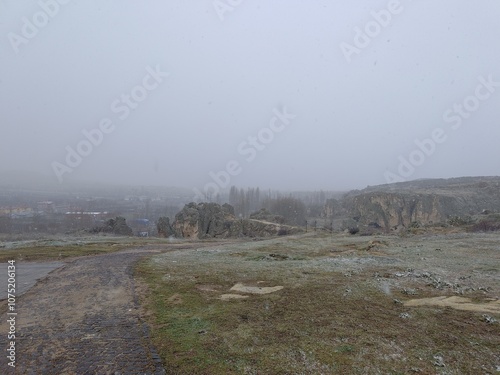 A high field landscape froım Afyon Ayazini