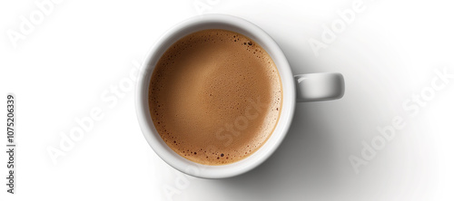 espresso coffee cup on white background 17