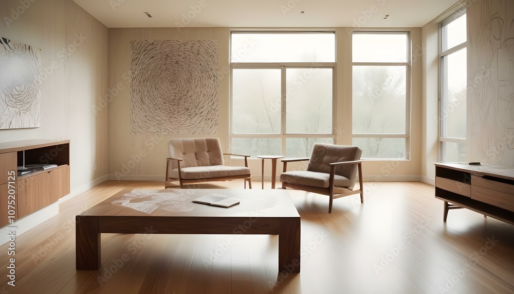 Fototapeta premium Photo interior modern design room 