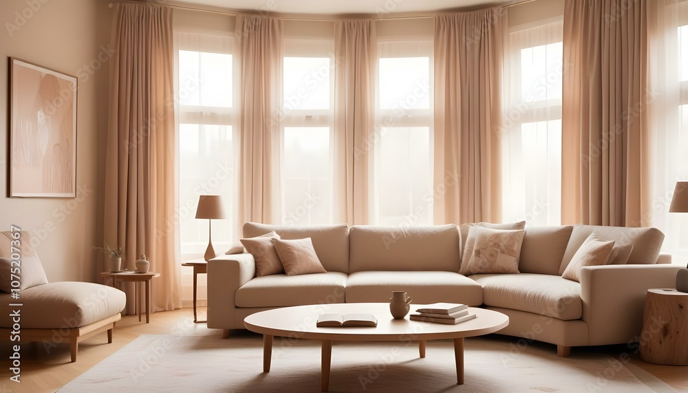 Photo interior modern design room
