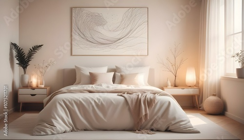 Photo interior modern design room
