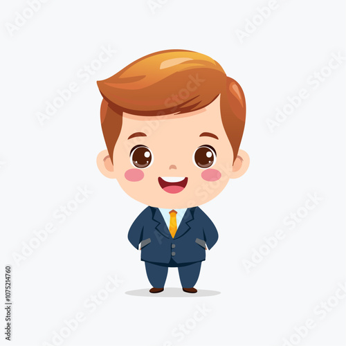 Lawyer Cute Worker Work Job Profession Professional Occupation Cartoon Character
