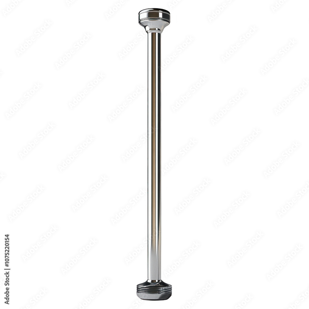 Sleek and Modern Chrome Bathroom Shower Curtain Rod Sleek and Modern Chrome Bathroom Shower Curtain Rod