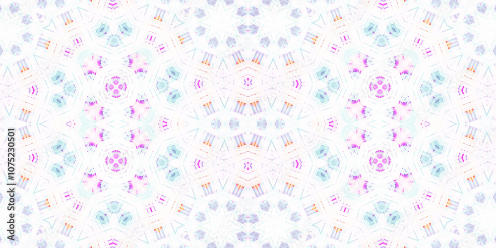 Seamless kaleidoscope pattern. The texture of the woven pattern. Endless pattern Seamless kaleidoscope pattern. The texture of the woven pattern. Endless pattern