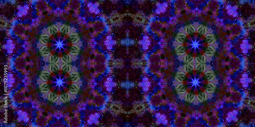 Seamless kaleidoscope pattern. The texture of the woven pattern. Endless pattern Seamless kaleidoscope pattern. The texture of the woven pattern. Endless pattern