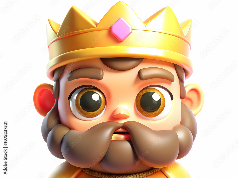 Intimate Macro Portrait of Reyes Magos Eyes, Capturing Wisdom and Kindness, Perfect for Photo Stock Concept, Magazine Advertisements, Banners with Ample Text Space, Unique Visual Storytelling