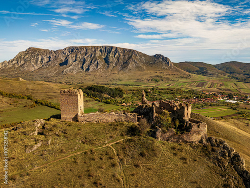 The Trascau fortress, Romania photo