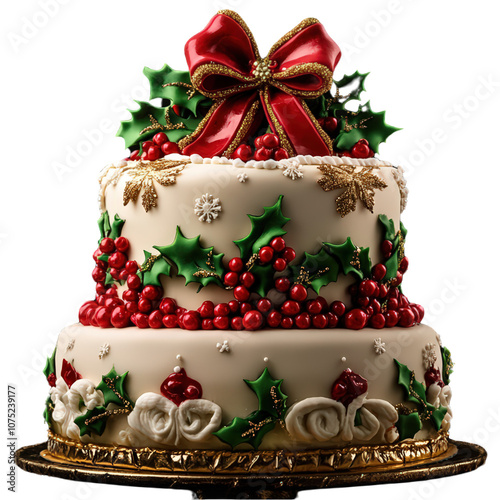 Party cake decorated with beautiful pastel color, Perfect for celebrations and special occasions.