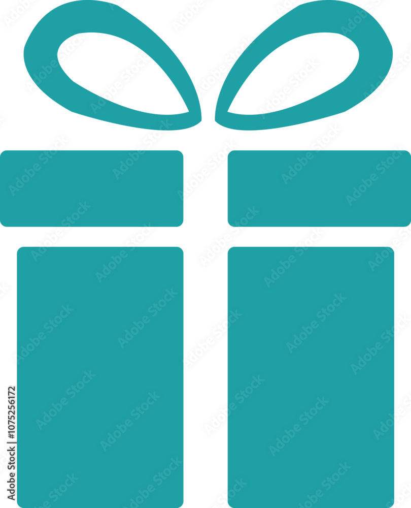 Christmas present gift clip art design on plain white transparent isolated background for card, shirt, hoodie, sweatshirt, apparel, card, tag, mug, icon, poster or badge Christmas present gift clip art design on plain white transparent isolated background for card, shirt, hoodie, sweatshirt, apparel, card, tag, mug, icon, poster or badge