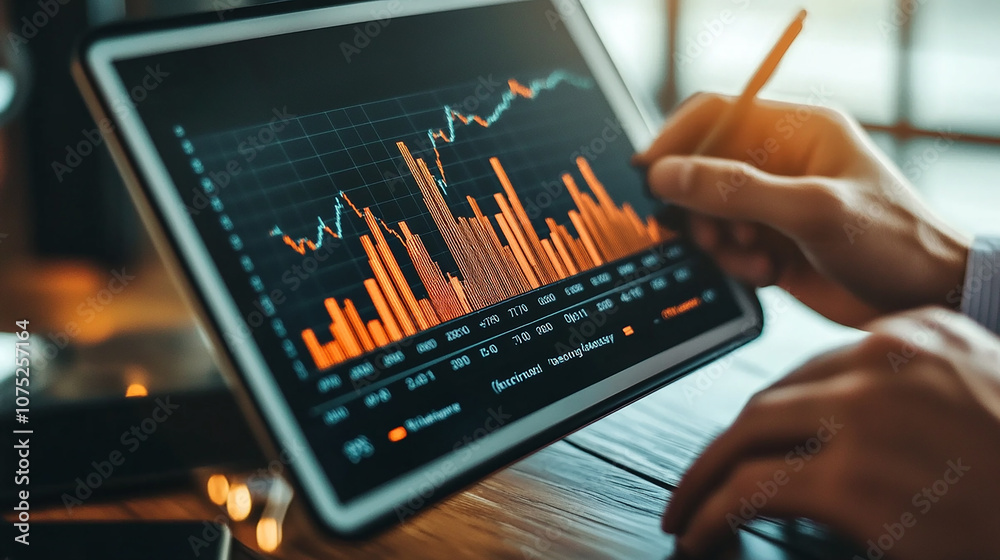 The graph shows consistent growth in sales every quarter, reflecting the success of the new marketing strategy.