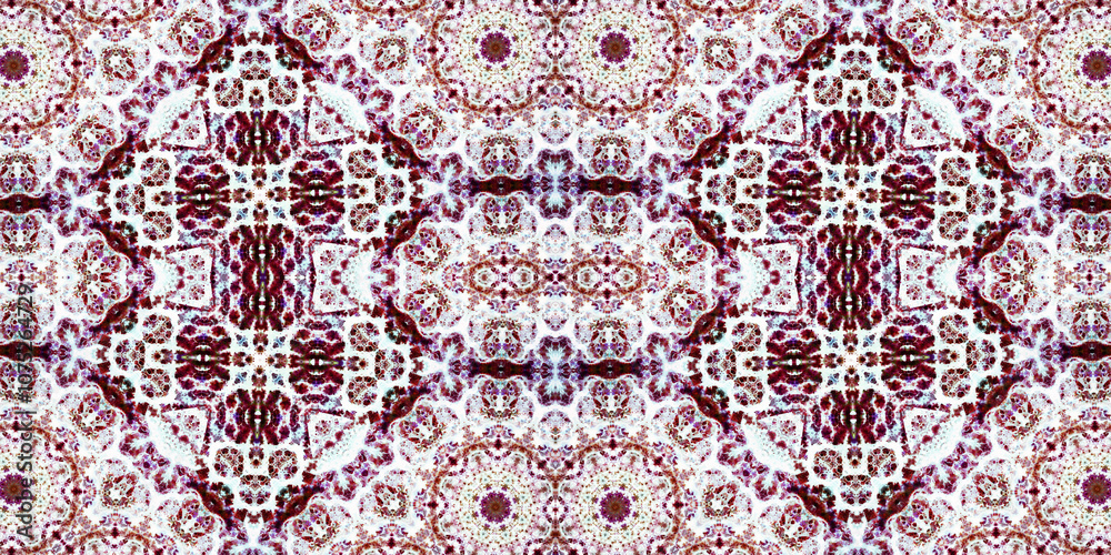 Seamless kaleidoscope pattern. The texture of the woven pattern. Endless pattern Seamless kaleidoscope pattern. The texture of the woven pattern. Endless pattern
