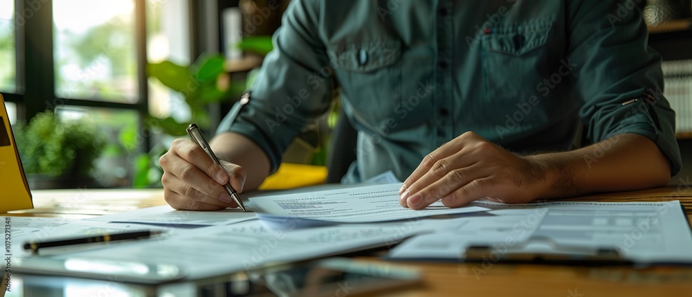Quality Assurance Professional Reviewing Compliance Documentation