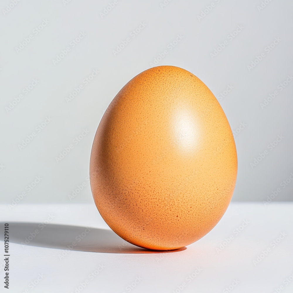 Orange Egg on White Background Creating Minimalistic Still Life Aesthetic for Culinary, Artistic, or Natural Themes, Ideal for Creative Projects or Stock Photography Collections Orange Egg on White Background Creating Minimalistic Still Life Aesthetic for Culinary, Artistic, or Natural Themes, Ideal for Creative Projects or Stock Photography Collections