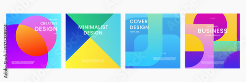 Colorful Background Minimalist Gradient Style Ideal for Post, Background, Banner, Ad, Promo, Invitation, Etc