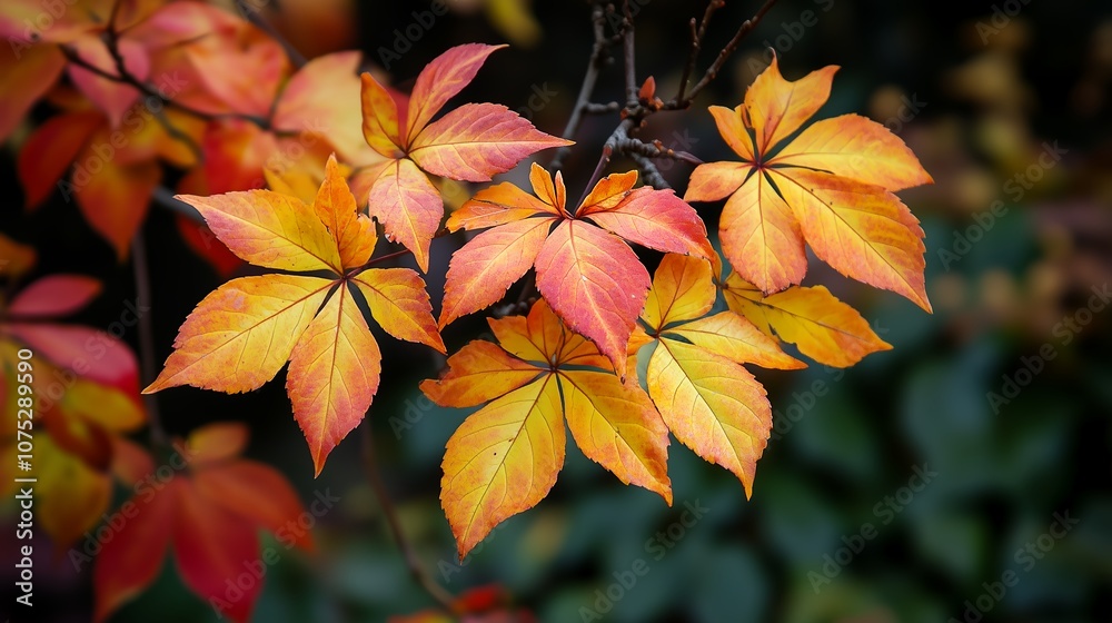 Fototapeta premium 秋と紅葉