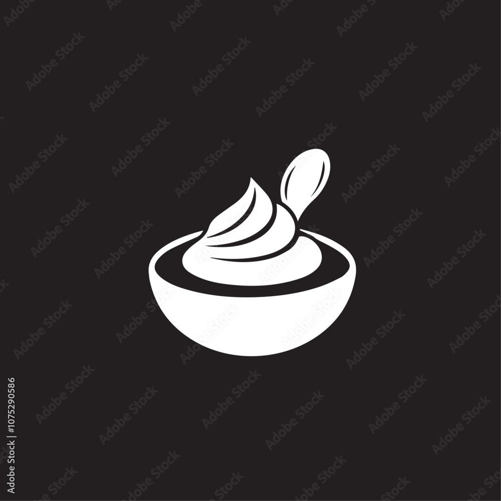 Pudding In cartoon, hand-drawn flat style. image for social media, websites and UI. Isolated 2D vector design in logo, icon, sketch style, simple line vector, single color. AI Generative Art. Pudding In cartoon, hand-drawn flat style. image for social media, websites and UI. Isolated 2D vector design in logo, icon, sketch style, simple line vector, single color. AI Generative Art.