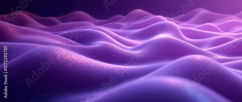 Wallpaper Mural Purple and Silver Quantum Waves Torontodigital.ca