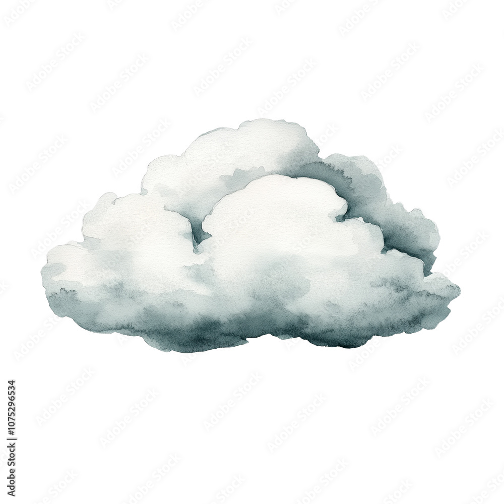 Watercolor illustration of a fluffy cloud isolated on a transparent background. Ideal for weather-themed projects, nature illustrations, and atmospheric designs. Watercolor illustration of a fluffy cloud isolated on a transparent background. Ideal for weather-themed projects, nature illustrations, and atmospheric designs.