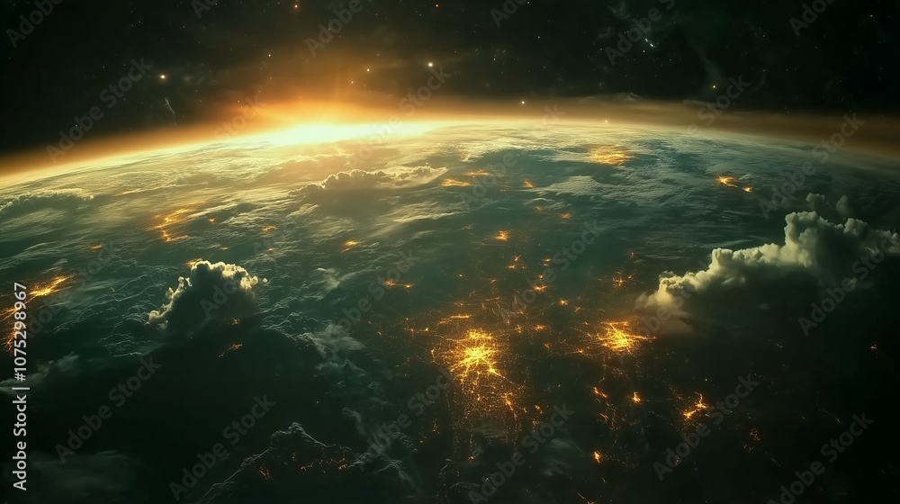 宇宙と地球 宇宙と地球