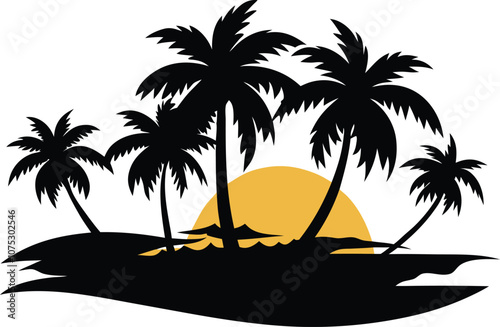 Summer Beach Vector