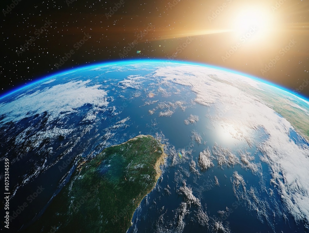 High-resolution image of planet Earth from space. High-resolution image of planet Earth from space.