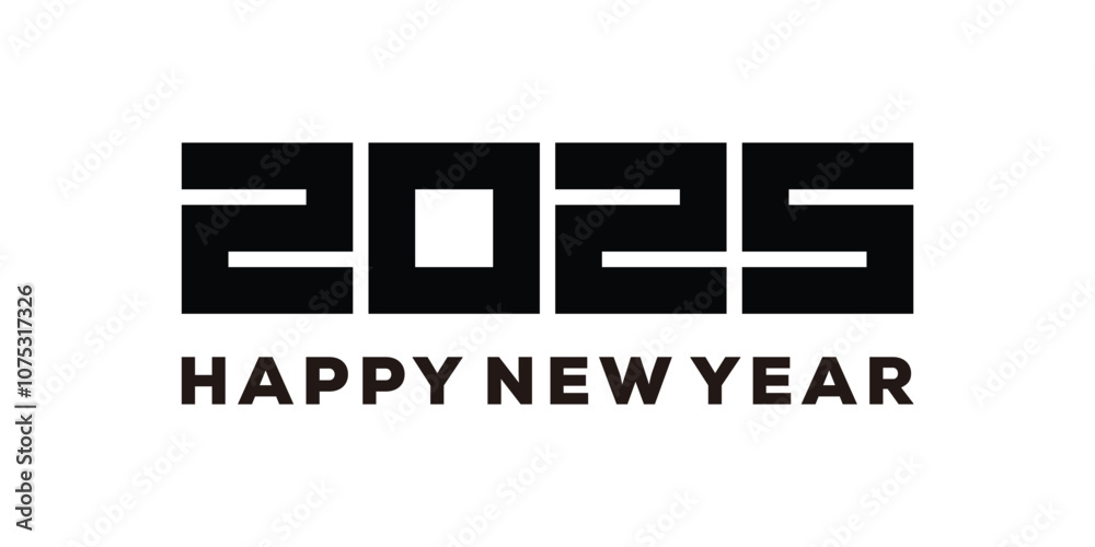 2025 Happy New Year Typography Logo Text Design. 2025 Number Design Vector Template. 2025 Happy New Year Typography Logo Text Design. 2025 Number Design Vector Template.