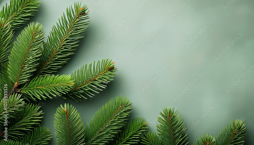 Fototapeta premium christmas tree branches