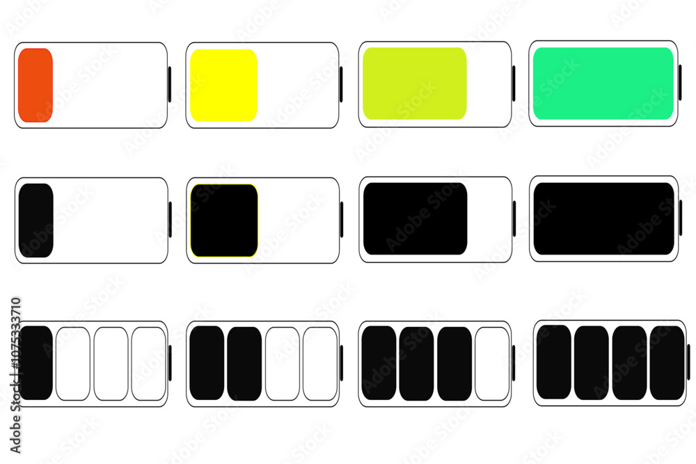 battery, level, battery level, symbol, icon, logo battery, level, battery level, symbol, icon, logo