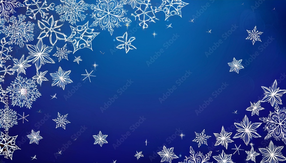 blue christmas background with snowflakes blue christmas background with snowflakes