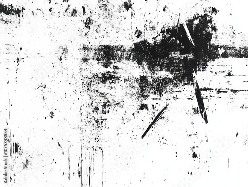 Wallpaper Mural an overlay of dirt and scratches on a stark white background, creating a gritty texture that evokes the passage of time and wear, reminiscent of aged surfaces Torontodigital.ca