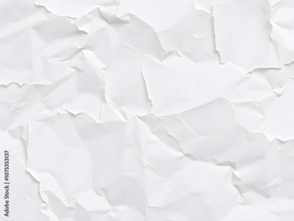 Fototapeta premium Crumpled paper texture beautiful background