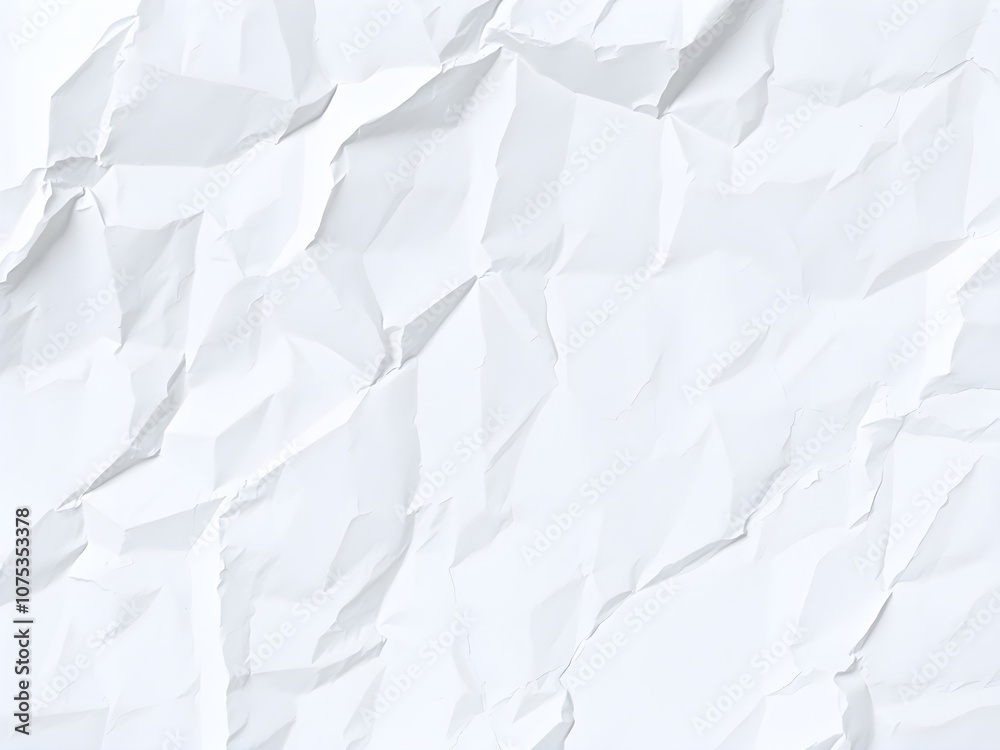 Obraz premium Crumpled paper texture beautiful background