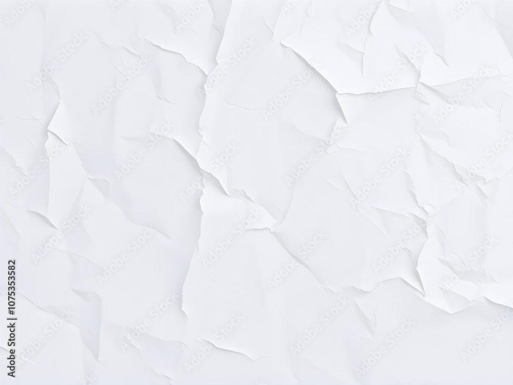 Obraz premium Crumpled paper texture beautiful background