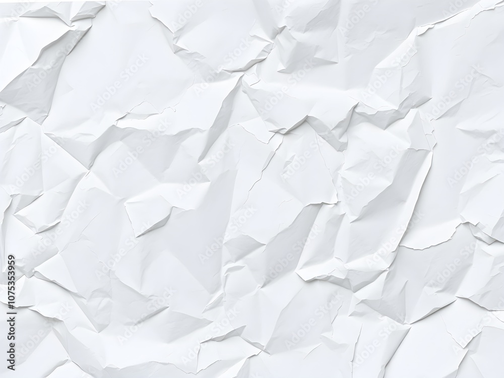 Obraz premium Crumpled paper texture beautiful background