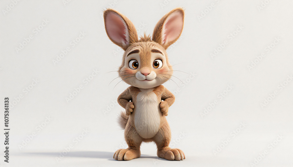 Obraz premium wallpaper with a rabbit from the movie