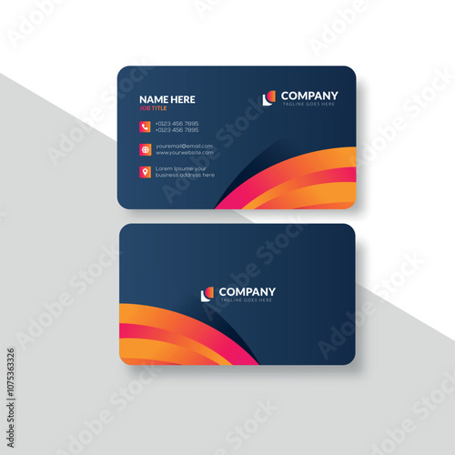 modern business card template