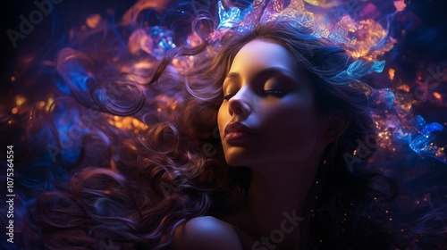 Beautiful girl woman