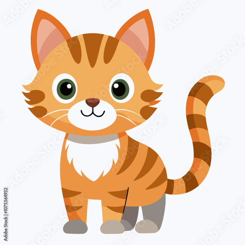 cute cat vector illustration 
