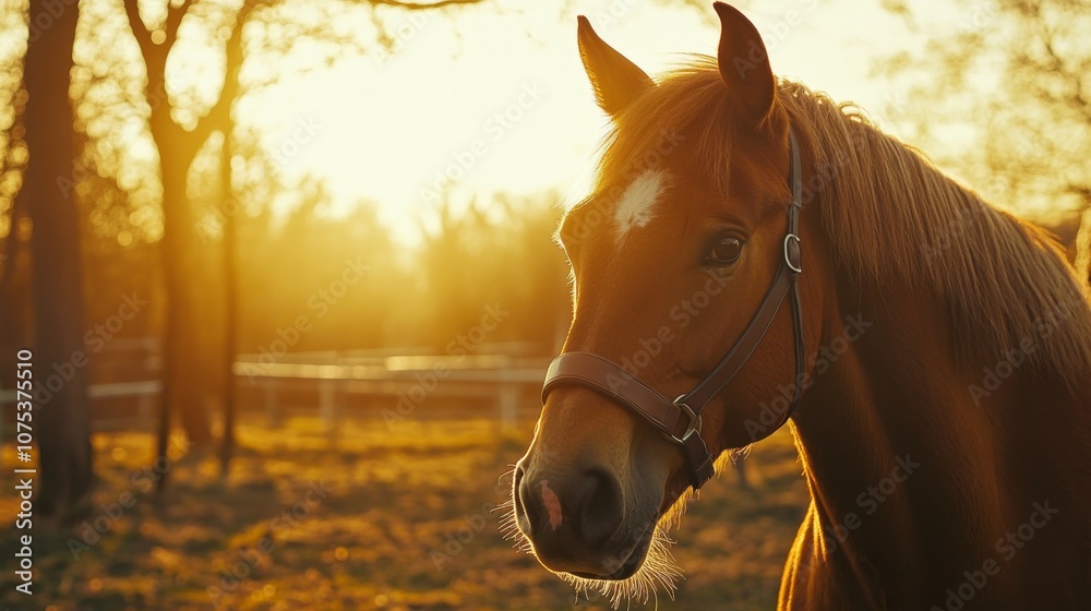 Obraz premium Horse head 