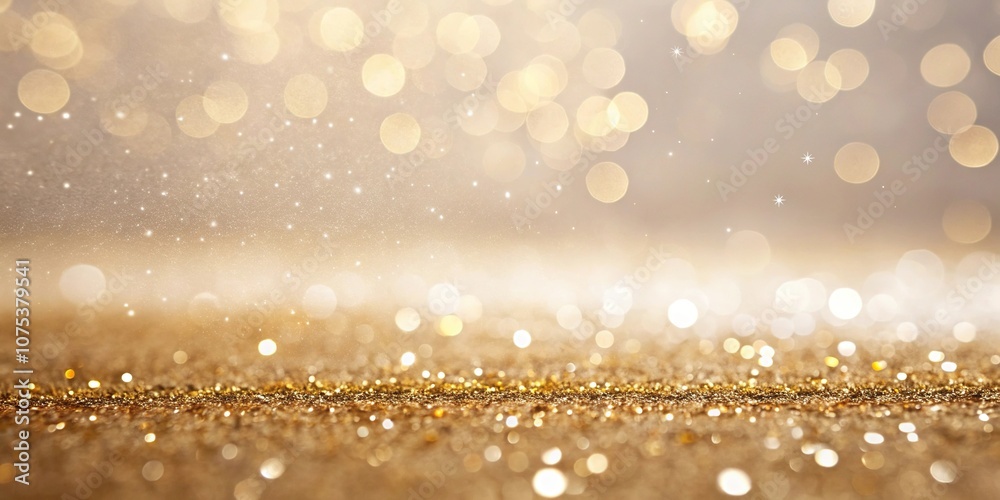 Bokeh effect with gold glitter particles against an abstract background, adding a touch of glamour and sophistication to any visual, gold glitter, abstract background, sophisticated, high-end, sparkle Bokeh effect with gold glitter particles against an abstract background, adding a touch of glamour and sophistication to any visual, gold glitter, abstract background, sophisticated, high-end, sparkle