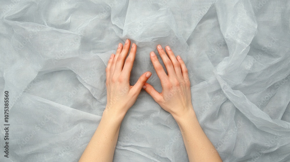 Calming Effect of Touching Textured Fabric for Grounding