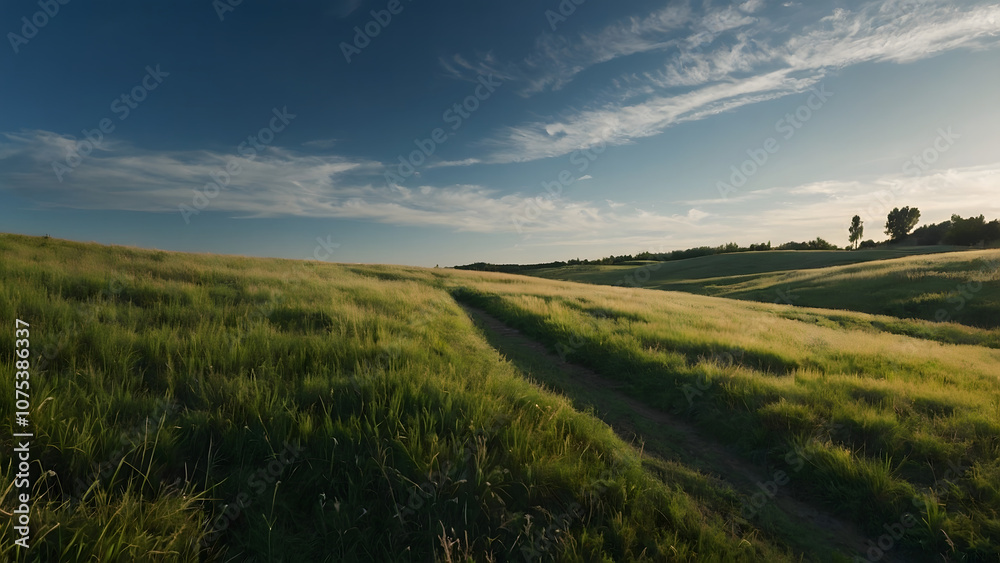 Obraz premium sunset in region