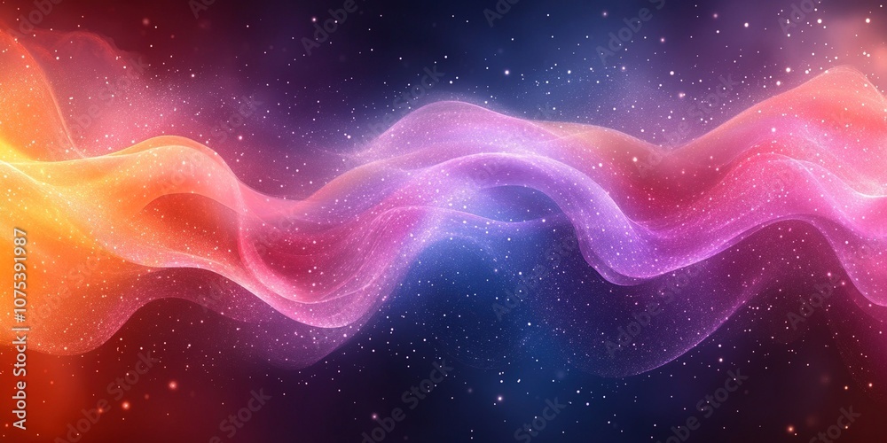 Obraz premium Elegant Minimalist Abstract Background with Soft Gradient Waves, Professional Photography and Studio Lighting - High Resolution, Flat Design, Low Contrast & No Shadows