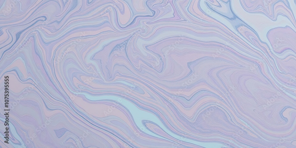 Obraz premium Swirling colors and marbled effect on a smooth surface, unique design, modern style
