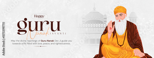 Guru Nanak Jayanti Social Media Post